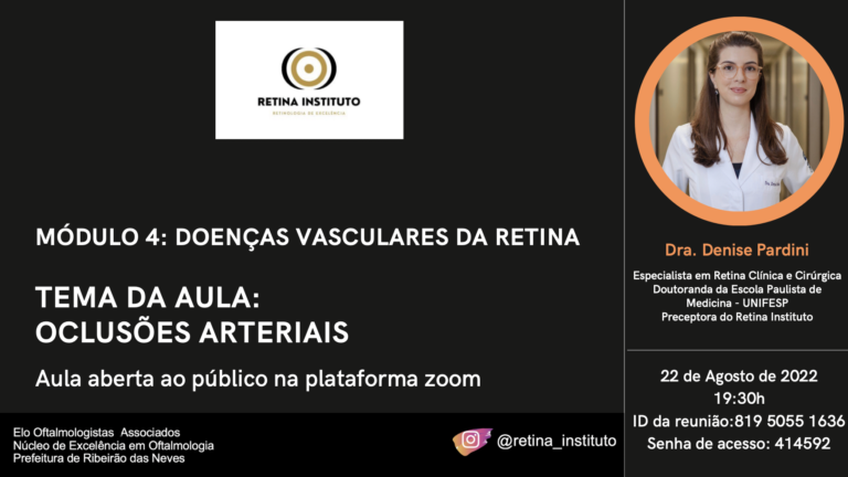 Aula sobre oclusões arteriais