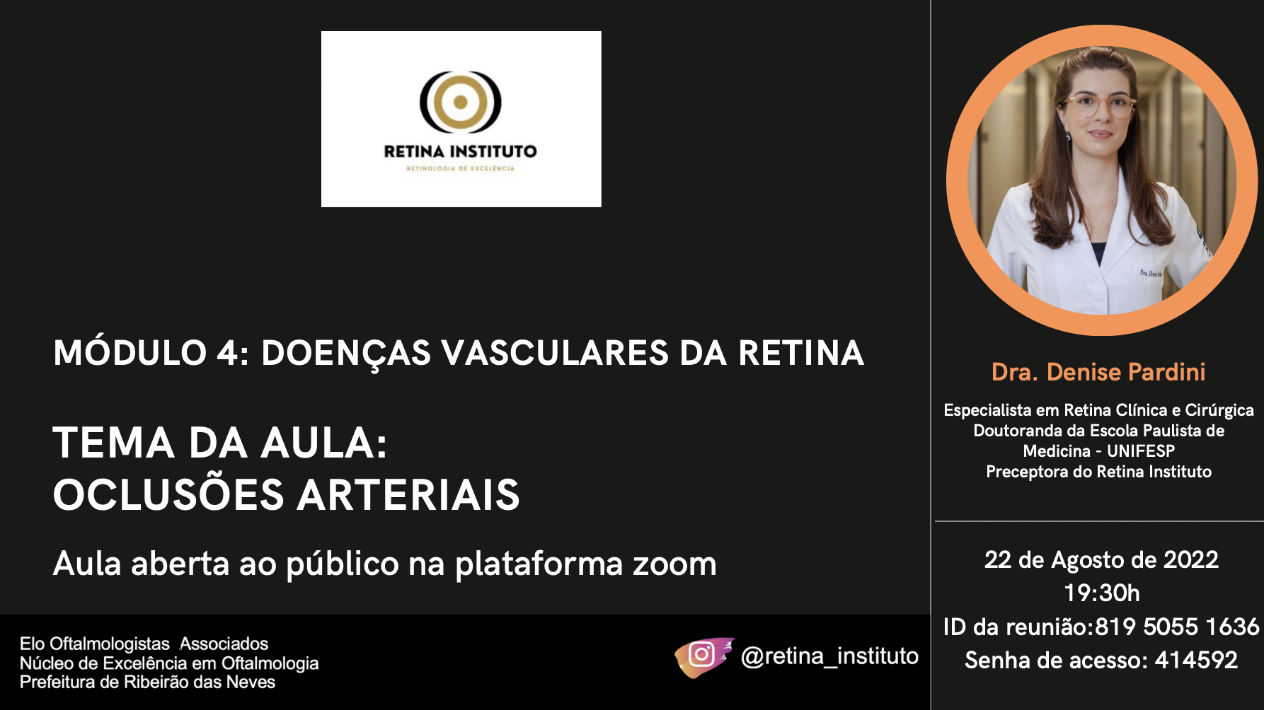 Aula sobre oclusões arteriais